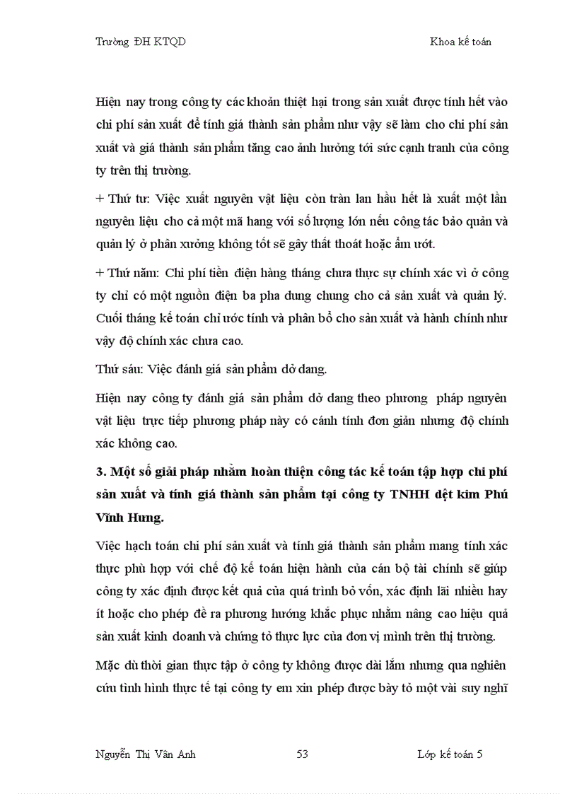 image for page Hoàn thiện công tác kế toán tập hợp chi phí sản xuất và tính giá thành sản phẩm tại Công ty TNHH dệt kim Phú Vĩnh Hưng nhật ký chung ko lý luận