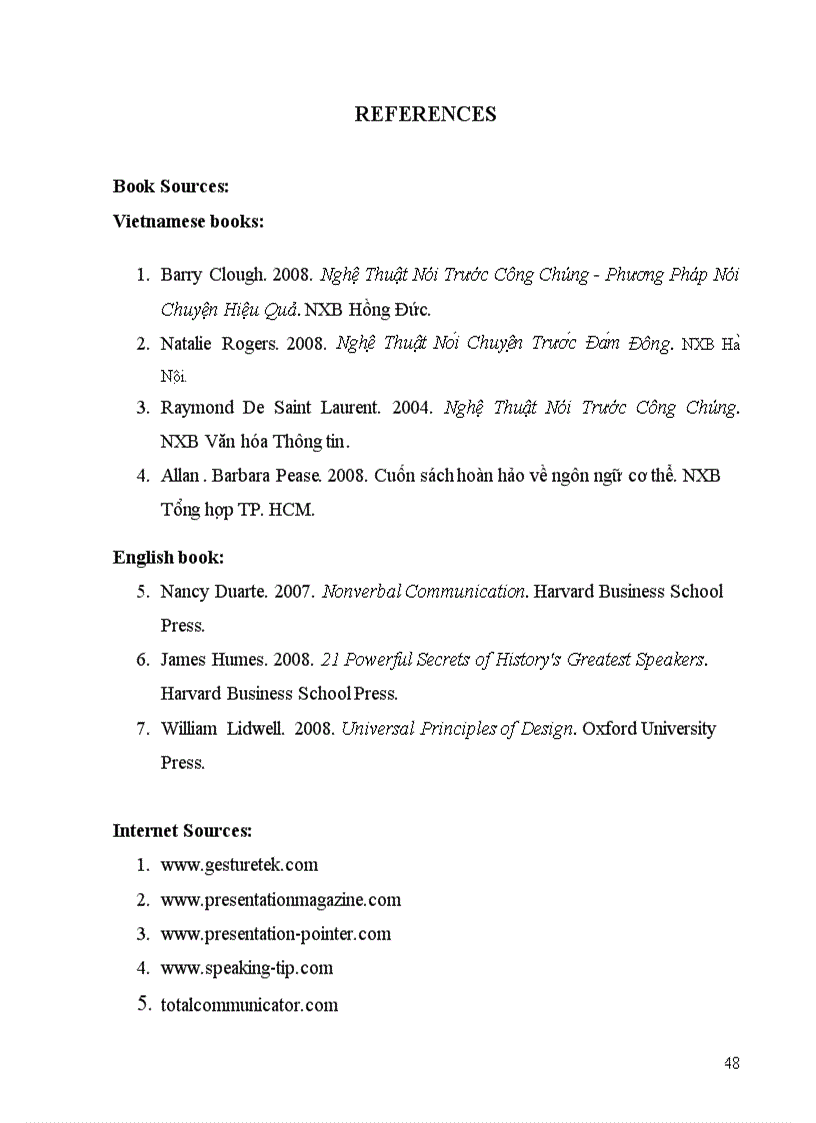 image for page Some strategies to give an effective PowerPoint presentation for the 4th year student of English Faculty Hanoi Open University