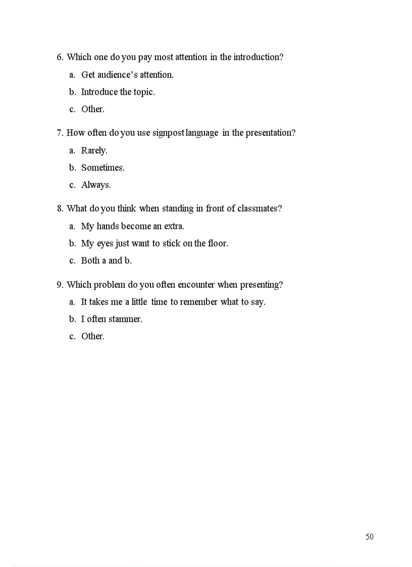 image for page Some strategies to give an effective PowerPoint presentation for the 4th year student of English Faculty Hanoi Open University