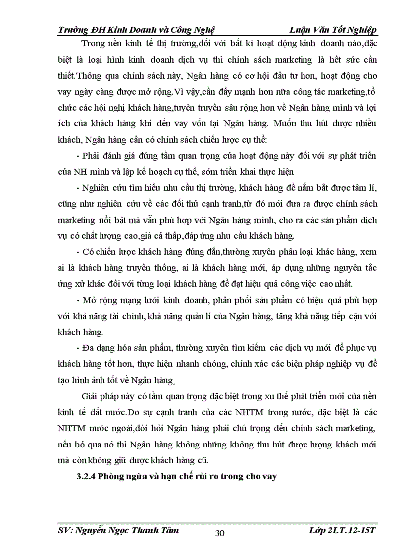 image for page 1số giải pháp nâng cao hiệu quả cho vay tại ngân hàng NHĐT PT BIDV Bắc Ninh