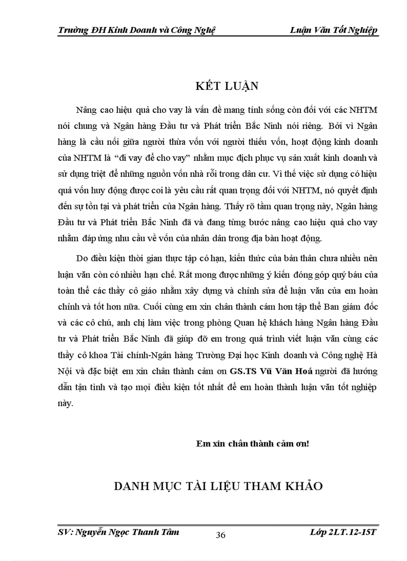 image for page 1số giải pháp nâng cao hiệu quả cho vay tại ngân hàng NHĐT PT BIDV Bắc Ninh