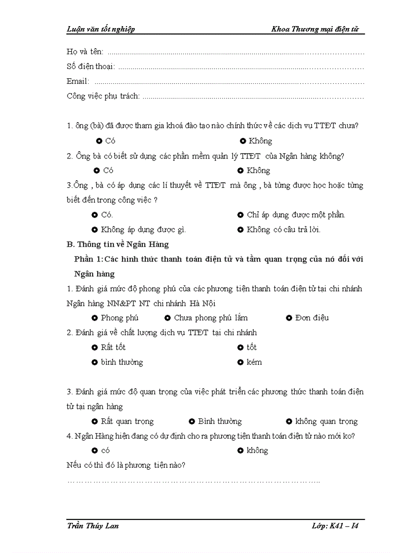 image for page Luận văn Phát triển phương thức Thanh toán điện tử trong Ngân hàng NN PT NT chi nhánh Hà Nội