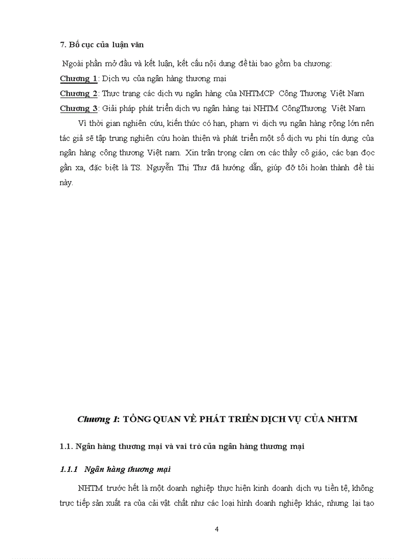 image for page Phát triển dịch vụ ngân hàng tại ngân hàng NHTMCP Công Thương VietinBank Việt Nam