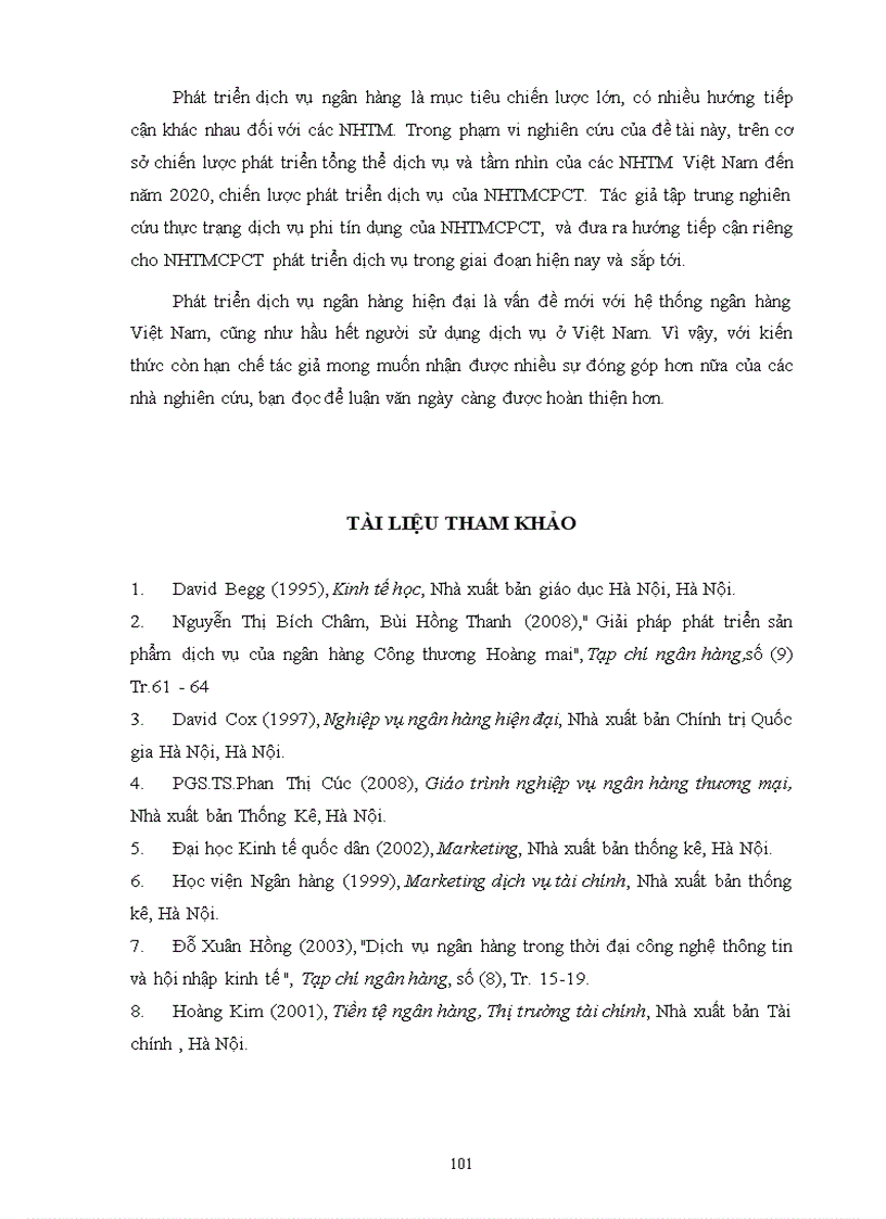 image for page Phát triển dịch vụ ngân hàng tại ngân hàng NHTMCP Công Thương VietinBank Việt Nam