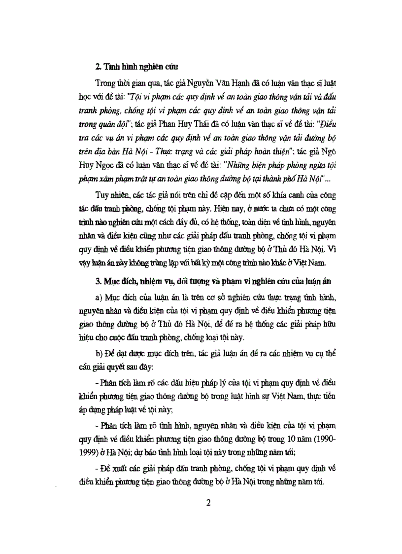 image for page Các biện pháp đấu tranh phòng chống tội vi phạm quy định về điều khiển phương tiện giao thông đường bộ ở Hà Nội