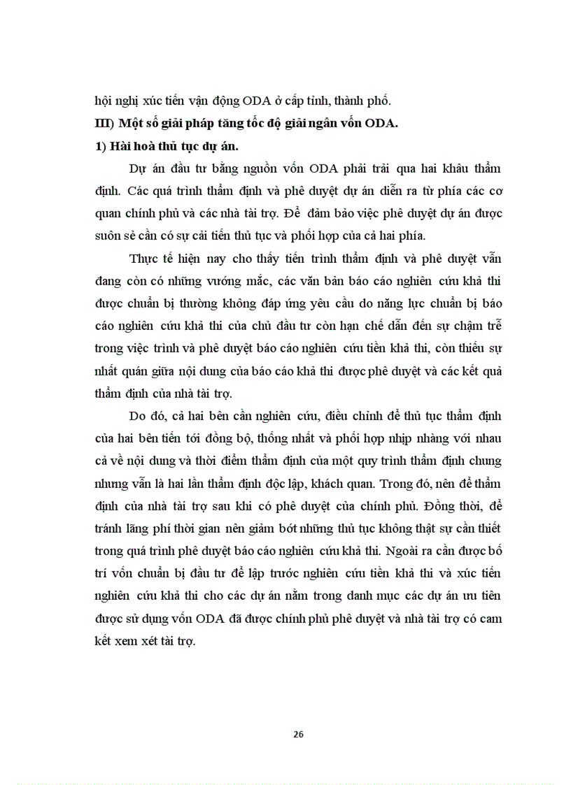 image for page Thực trạng về việc huy động và giải ngân vốn ODA trong nông nghiệp và phát triên nông thôn ở Việt Nam hiện nay lt cao học gt