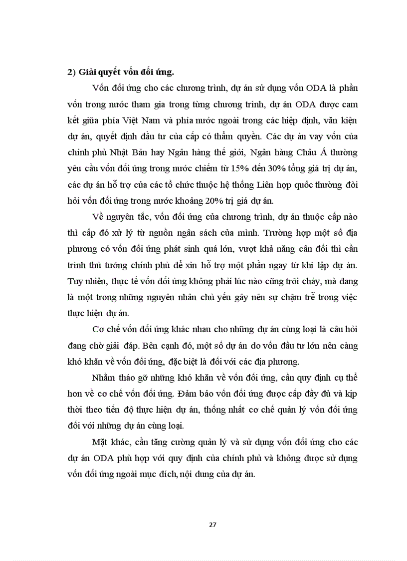 image for page Thực trạng về việc huy động và giải ngân vốn ODA trong nông nghiệp và phát triên nông thôn ở Việt Nam hiện nay lt cao học gt