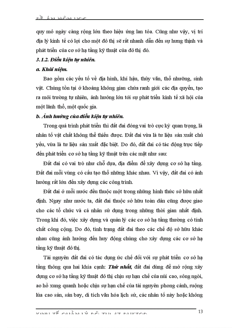 image for page Phân tích các nhân tố ảnh hưởng đến sự phát triển cơ sở hạ tầng kỹ thuật đô thị trên địa bàn Thành phố Hà Nội