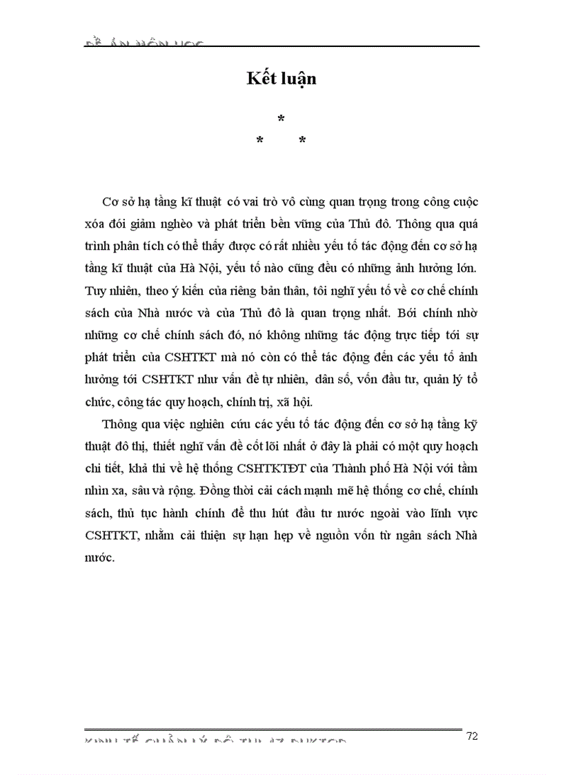 image for page Phân tích các nhân tố ảnh hưởng đến sự phát triển cơ sở hạ tầng kỹ thuật đô thị trên địa bàn Thành phố Hà Nội