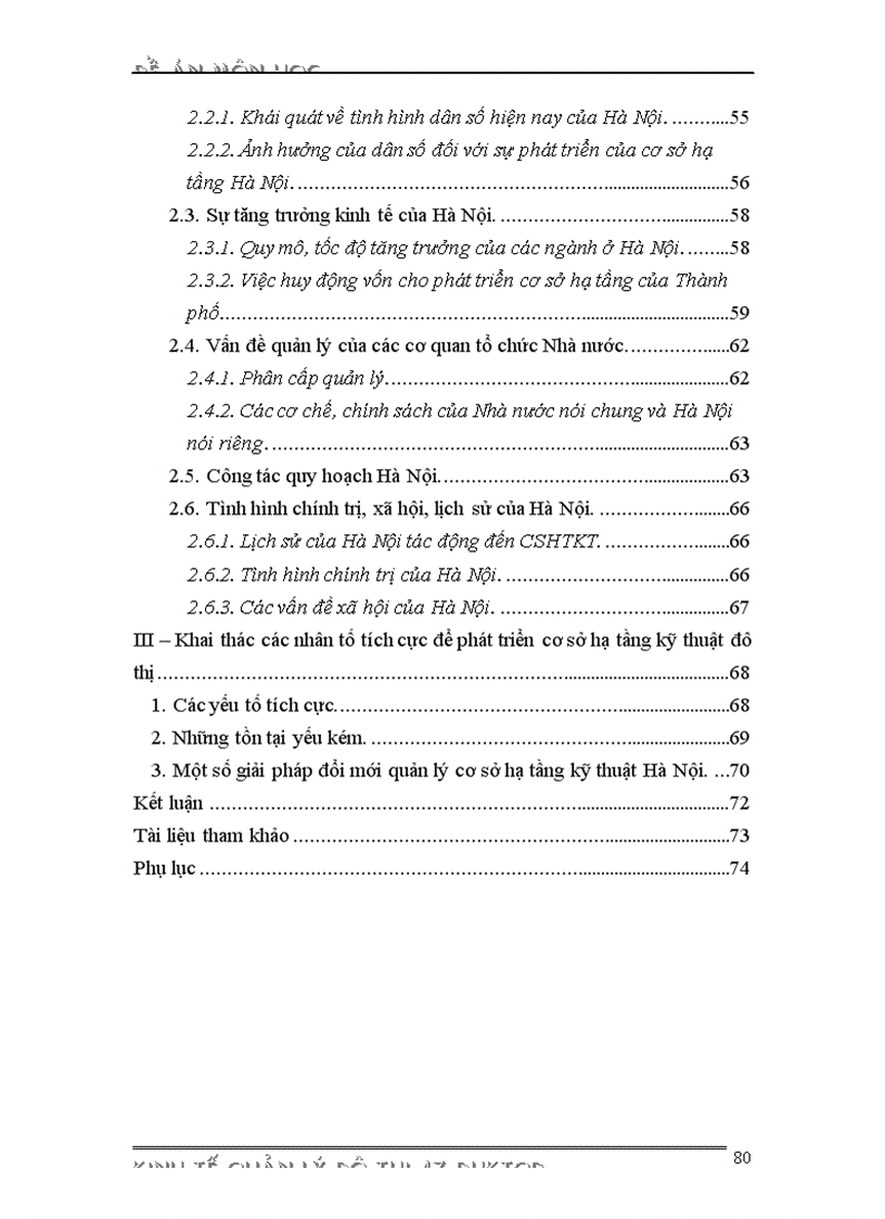 image for page Phân tích các nhân tố ảnh hưởng đến sự phát triển cơ sở hạ tầng kỹ thuật đô thị trên địa bàn Thành phố Hà Nội