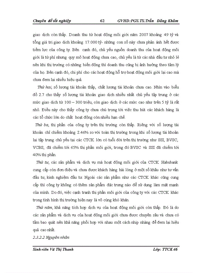 image for page Nâng cao chất lượng hoạt động môi giới tại Công ty chứng khoán Habubank