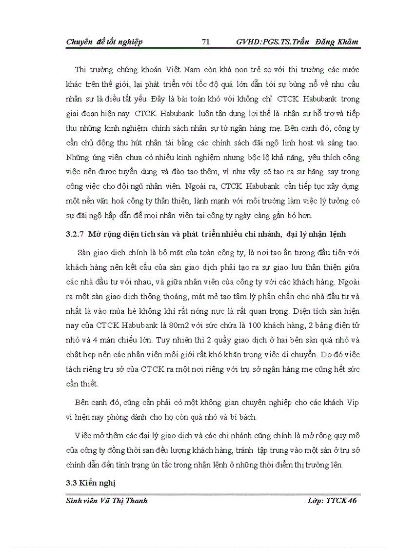 image for page Nâng cao chất lượng hoạt động môi giới tại Công ty chứng khoán Habubank
