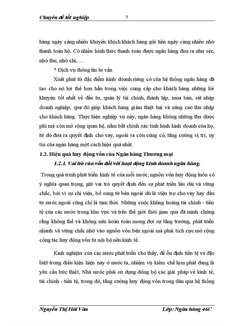 image for page Nâng cao hiệu quả huy động vốn tại Ngân hàng Ngoại Thương Chi nhánh Thăng Long