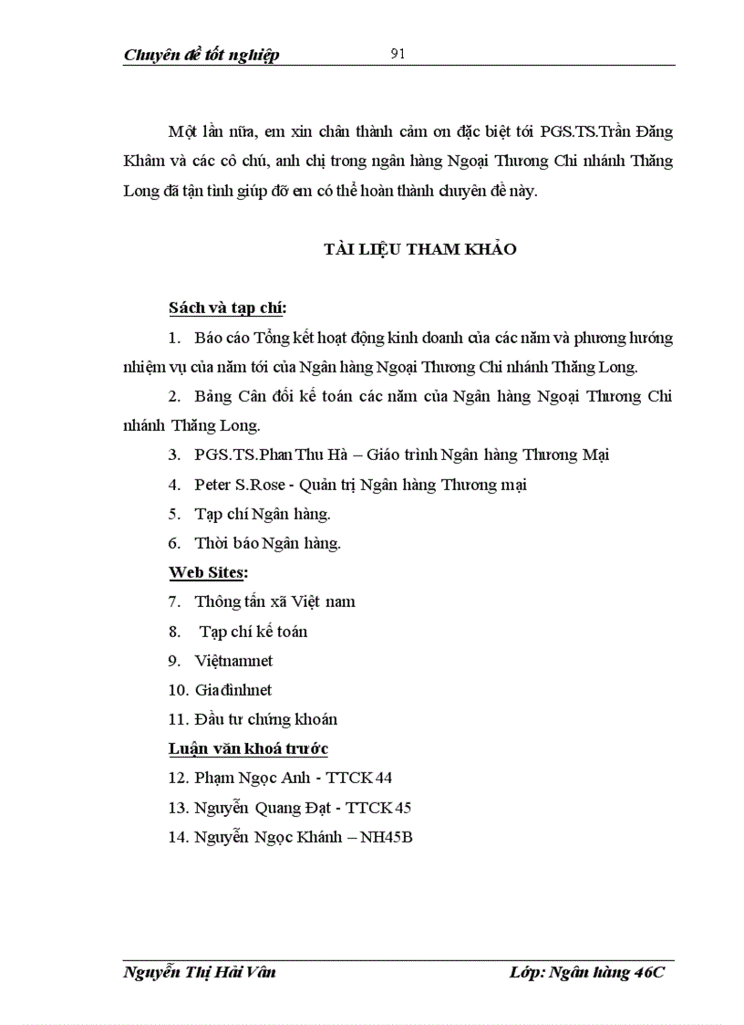 image for page Nâng cao hiệu quả huy động vốn tại Ngân hàng Ngoại Thương Chi nhánh Thăng Long