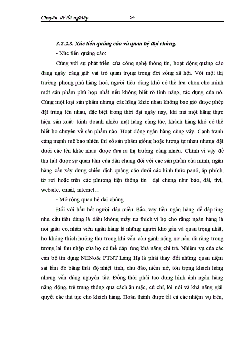 image for page Phát triển hoạt động cho vay tiêu dùng ở Chi nhánh Ngân hàng Nông nghịêp và Phát triển nông thôn Lánh Hạ