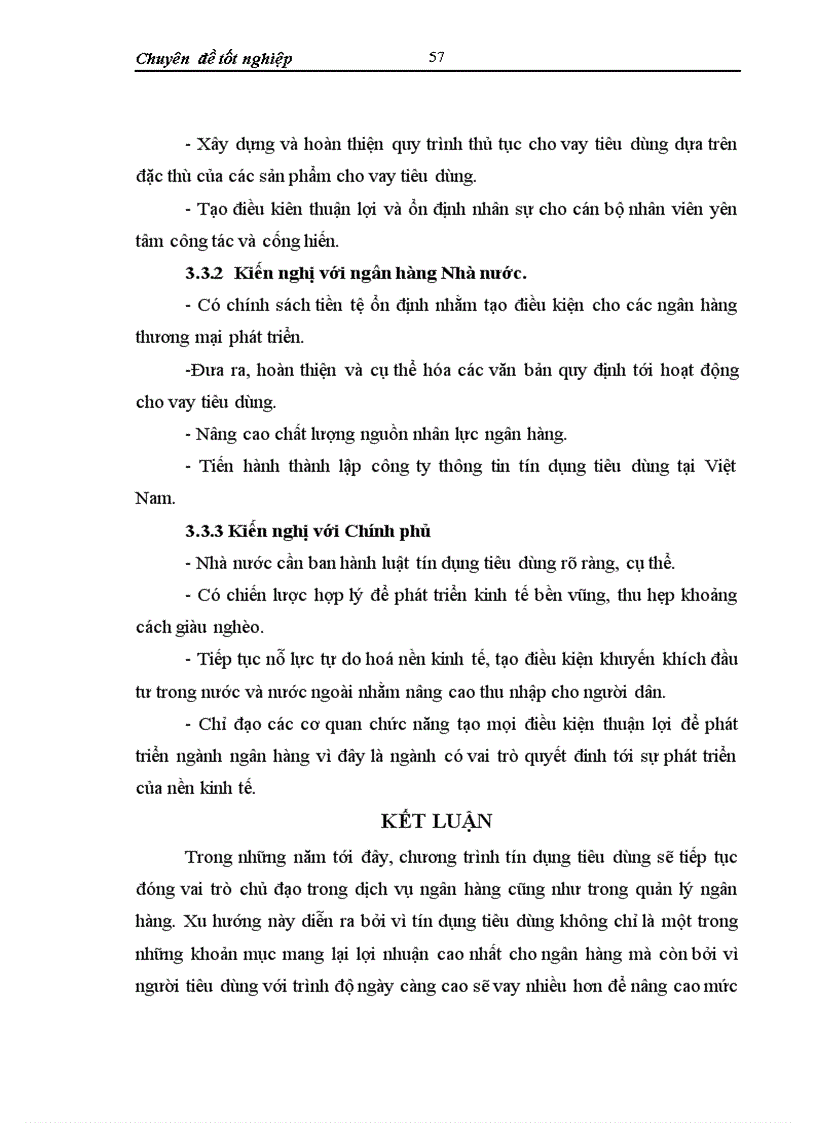 image for page Phát triển hoạt động cho vay tiêu dùng ở Chi nhánh Ngân hàng Nông nghịêp và Phát triển nông thôn Lánh Hạ