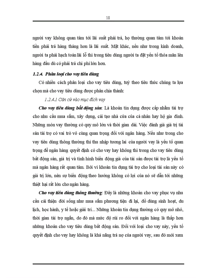 image for page Phát triển hoạt động cho vay tiêu dùng tại Chi nhánh Ngân hàng Ngoại thương Ba Đình
