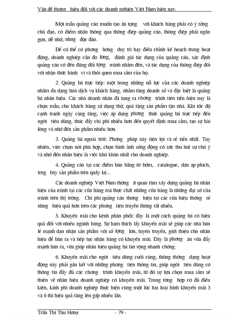 image for page Vấn đề thương hiệu đối với các doanh nghiệp Việt Nam hiện nay