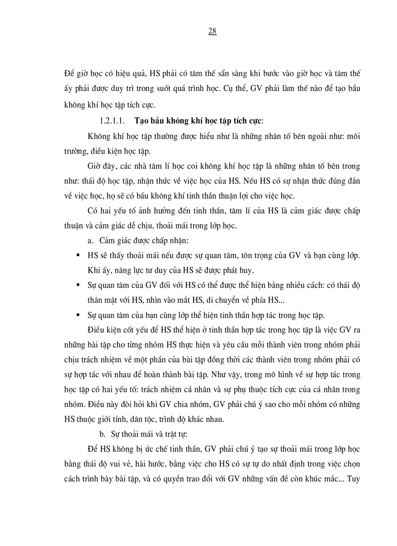 image for page Vận dụng quan điểm dạy học tích cực của robert marzano vào quá trình giảng dạy về các lực cơ học trong chương trình vật lý 10 thpt
