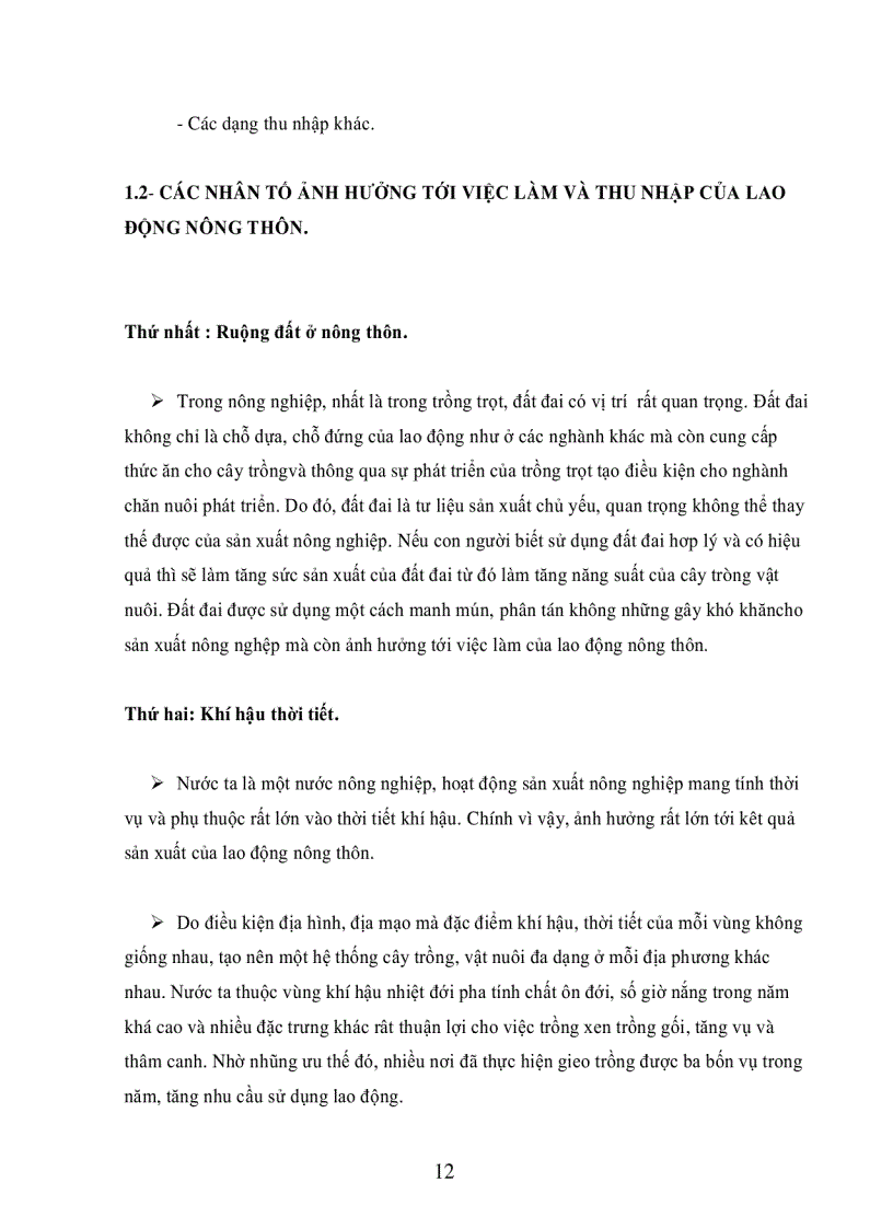 image for page Phân tích thực trạng việc làm và thu nhập người dân xã Hương Chữ huyện Hương Trà tỉnh Thừa Thiên Huế