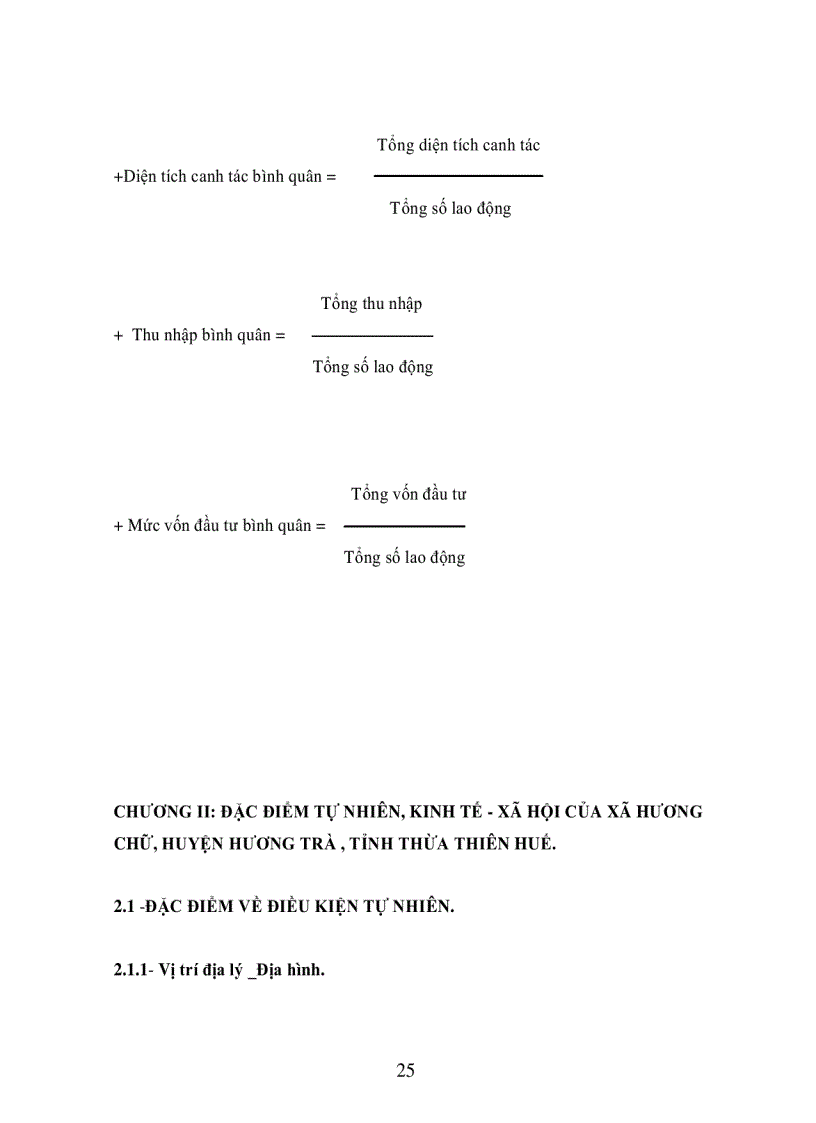 image for page Phân tích thực trạng việc làm và thu nhập người dân xã Hương Chữ huyện Hương Trà tỉnh Thừa Thiên Huế