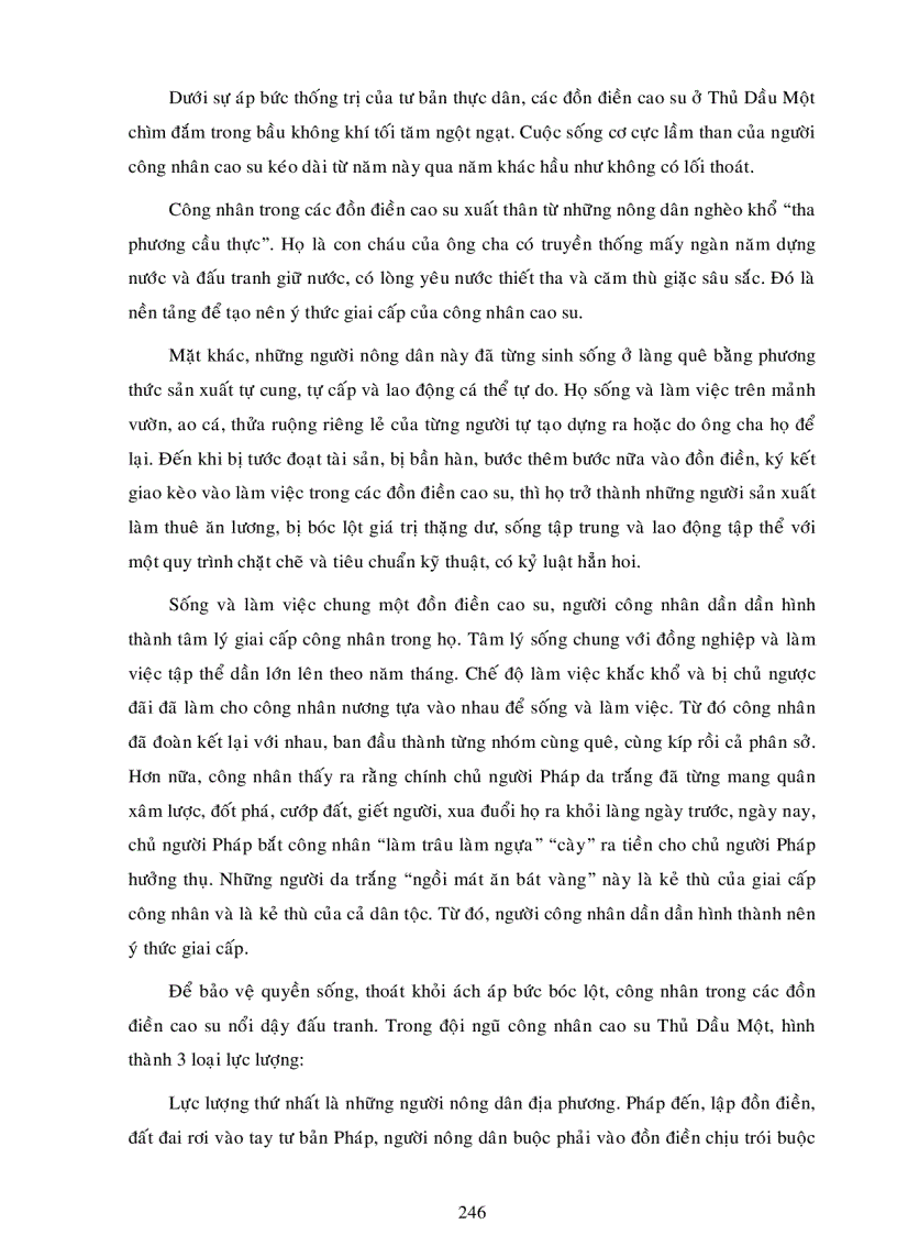 image for page Tiê n si phong trào đấu tranh của công nhân cao su thủ dầu một trong 30 năm chiến tranh giải phóng 1945 1975