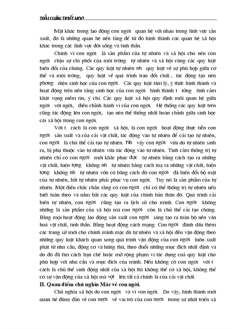 image for page Quan điểm của chủ nghĩa Mác về con người