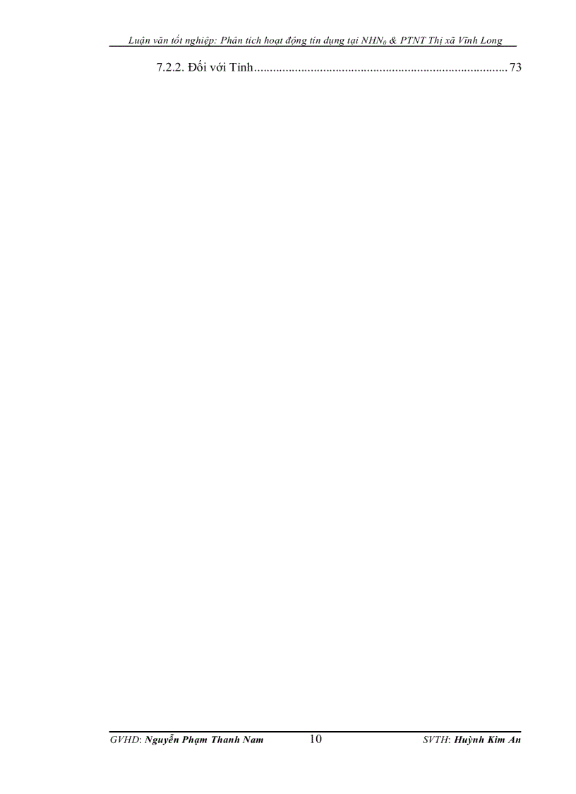 image for page Phân tích hoạt động tín dụng tại ngân hàng nông nghiệp và phát triển nông thôn thị xã Vĩnh Long