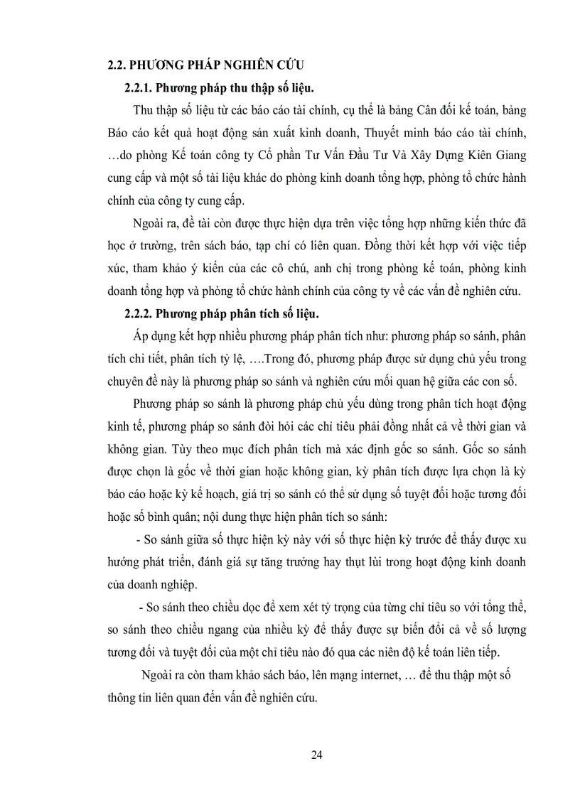 image for page Phân tích hiệu quả hoạt động kinh doanh tại công ty cổ phần tư vấn đầu tư và xây dựng Kiên Giang