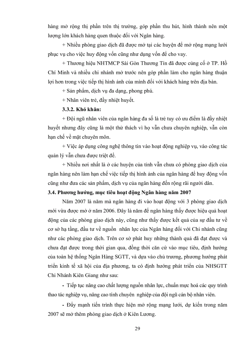 image for page Phân tích kết quả hoạt động kinh doanh của Ngân hàng thương mại cổ phần Sài Gòn Thương Tín Chi Nhánh Kiên Giang