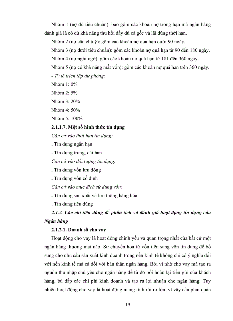 image for page Phân tích hoạt động tín dụng tại Ngân hàng Thương Mại Cổ Phần Sài Gòn Công Thương chi nhánh Cần Thơ
