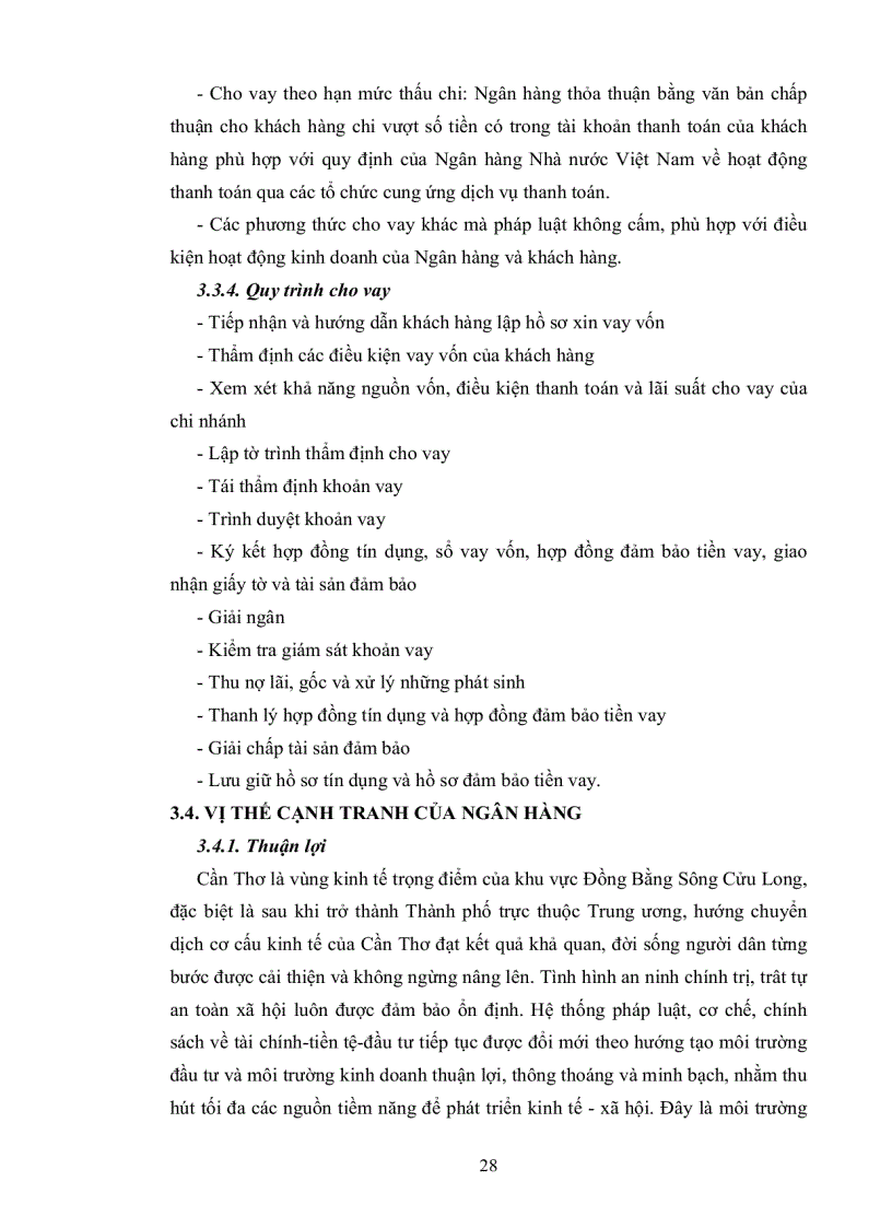 image for page Phân tích hoạt động tín dụng tại Ngân hàng Thương Mại Cổ Phần Sài Gòn Công Thương chi nhánh Cần Thơ