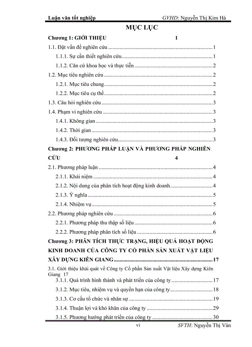 image for page Phân tích hiệu quả hoạt động kinh doanh tại công ty cổ phần Sản Xuất Vật Liệu Xây Dựng Kiên Giang