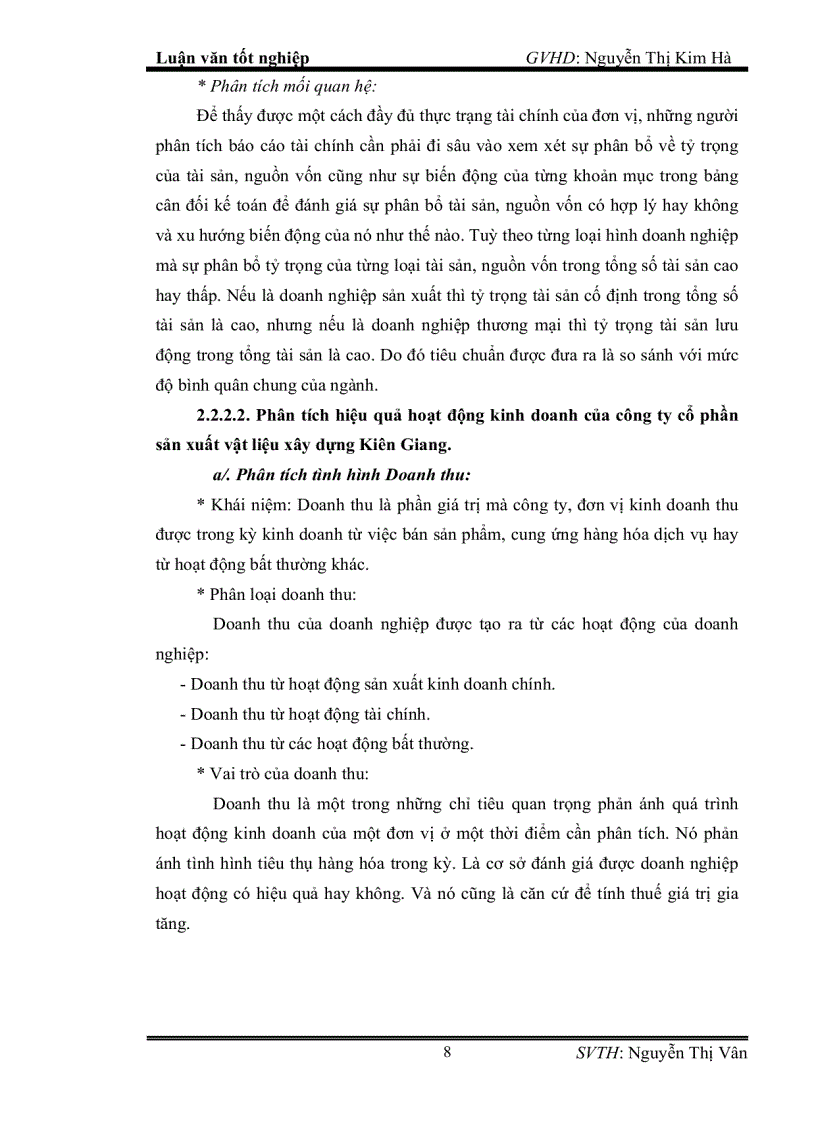 image for page Phân tích hiệu quả hoạt động kinh doanh tại công ty cổ phần Sản Xuất Vật Liệu Xây Dựng Kiên Giang