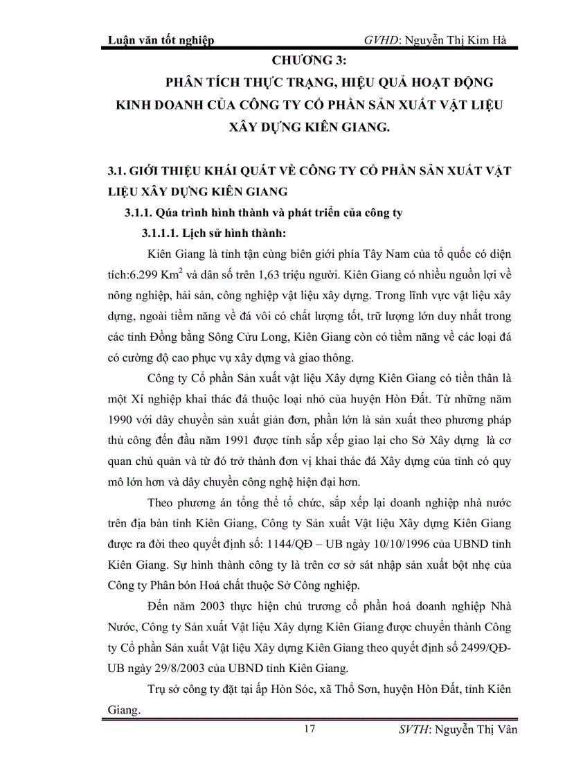 image for page Phân tích hiệu quả hoạt động kinh doanh tại công ty cổ phần Sản Xuất Vật Liệu Xây Dựng Kiên Giang