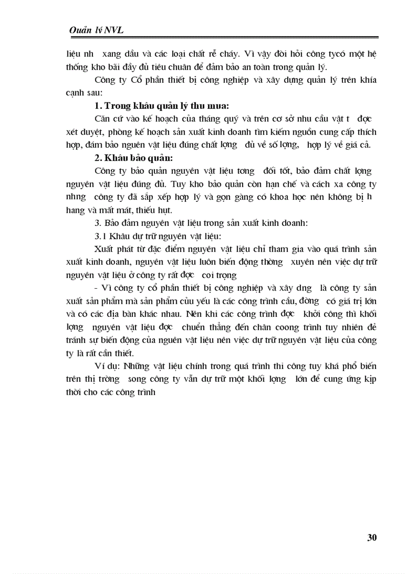 image for page Công ta c qua n ly nguyên vâ t liê u ta i công ty Cô phân thiê t bi va xây dư ng