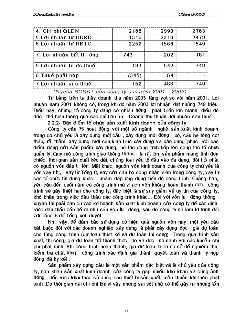 image for page Một số vấn đề về vốn và nâng cao hiệu quả sử dụng vốn tại Công ty cầu 75 thuộc Tổng công ty công trình giao giao thông 8 Bộ Giao Thông Vận tải