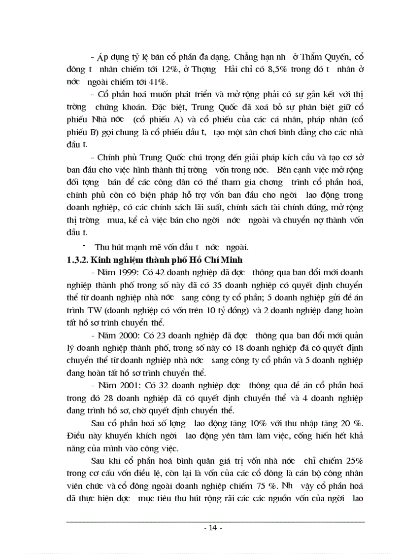 image for page Cổ phần hoá doanh nghiệp nhà nước trên địa bàn Hà Nội