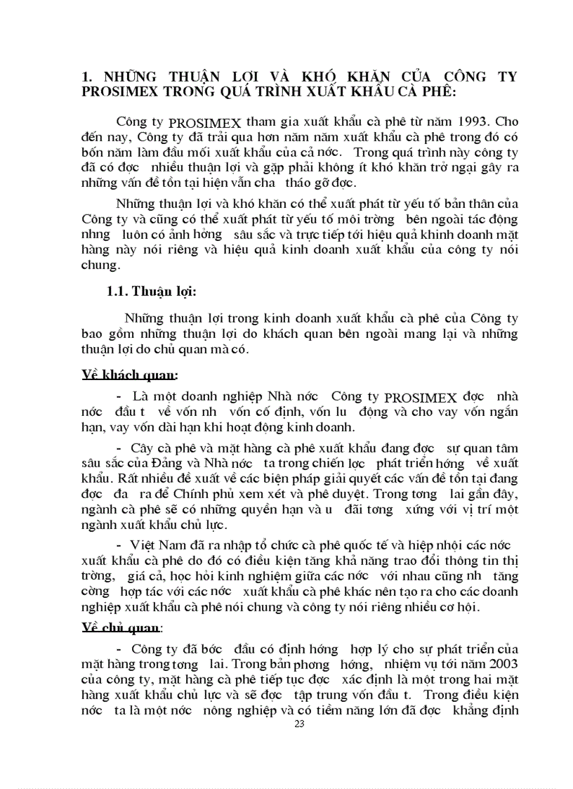 image for page Thực trạng và giải pháp nhằm nâng cao hiệu quả quy trình sản xuất và xuất khẩu tại công ty sản xuất và xuất khẩu prosimex
