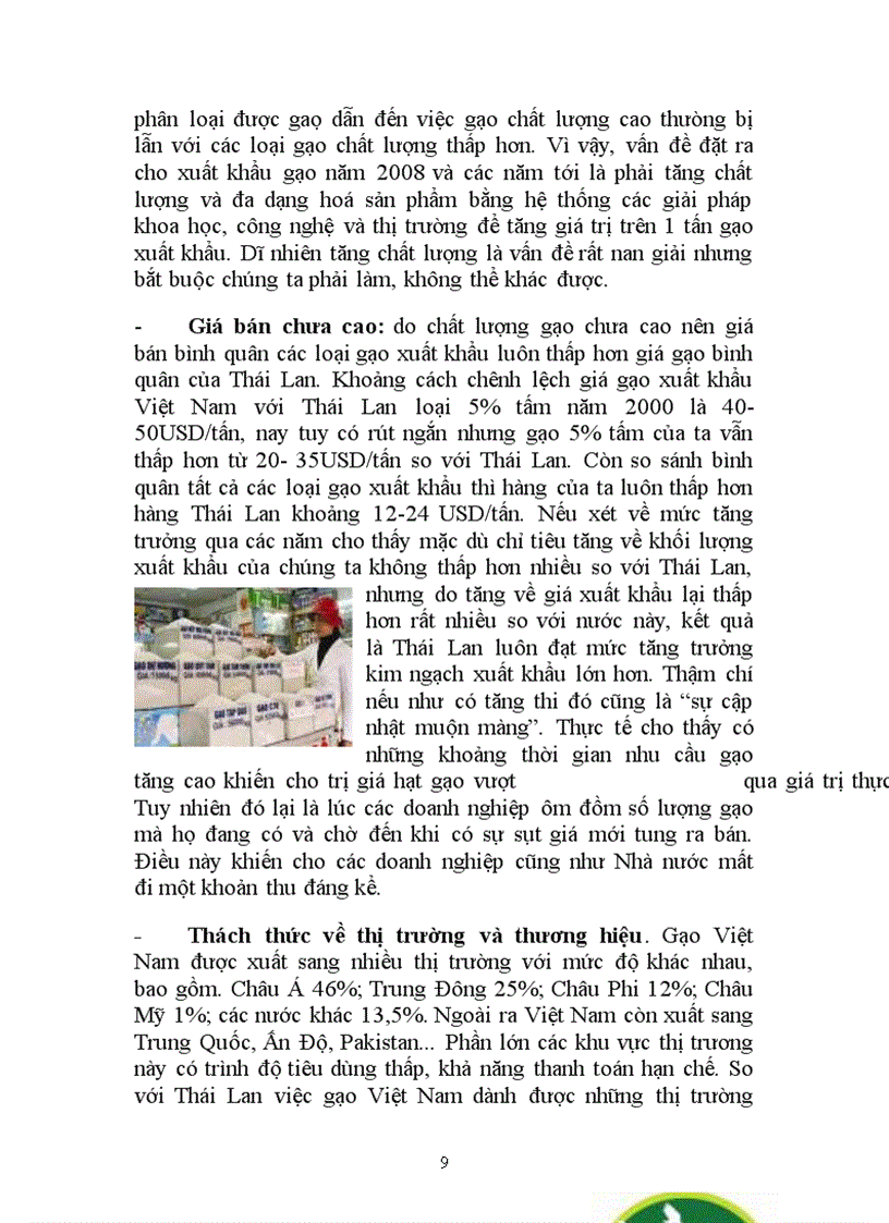 image for page Công nghệ chế biến gạo xuất khẩu