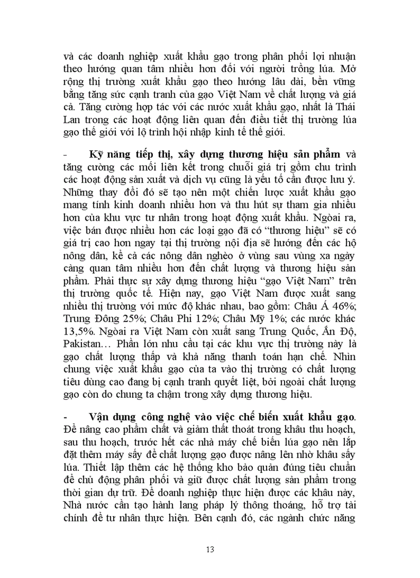 image for page Công nghệ chế biến gạo xuất khẩu