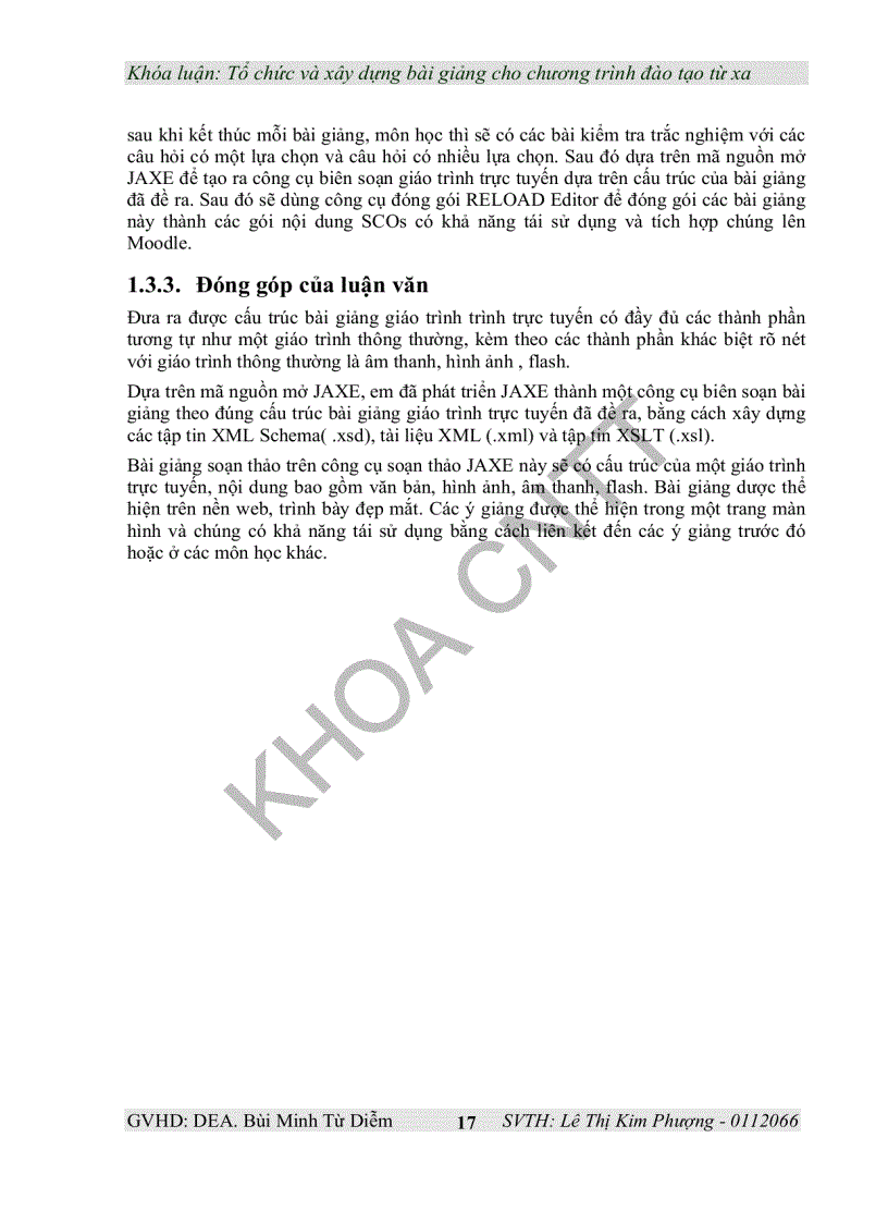 image for page Tổ chức và xây dựng bài giảng cho chương trình đào tạo từ xa