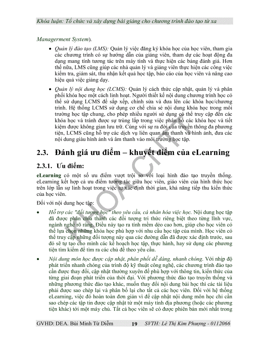 image for page Tổ chức và xây dựng bài giảng cho chương trình đào tạo từ xa