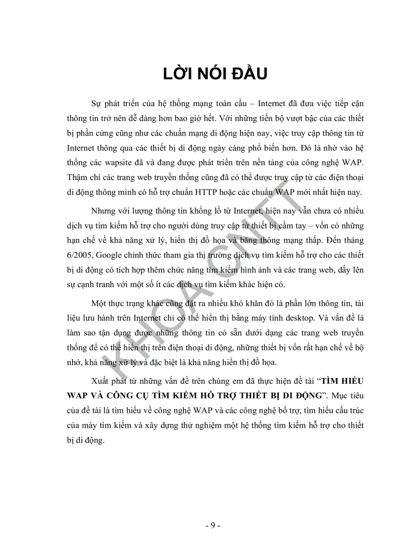 image for page Tìm hiểu wap và công cụ tìm kiếm hỗ trợ thiết bị di động