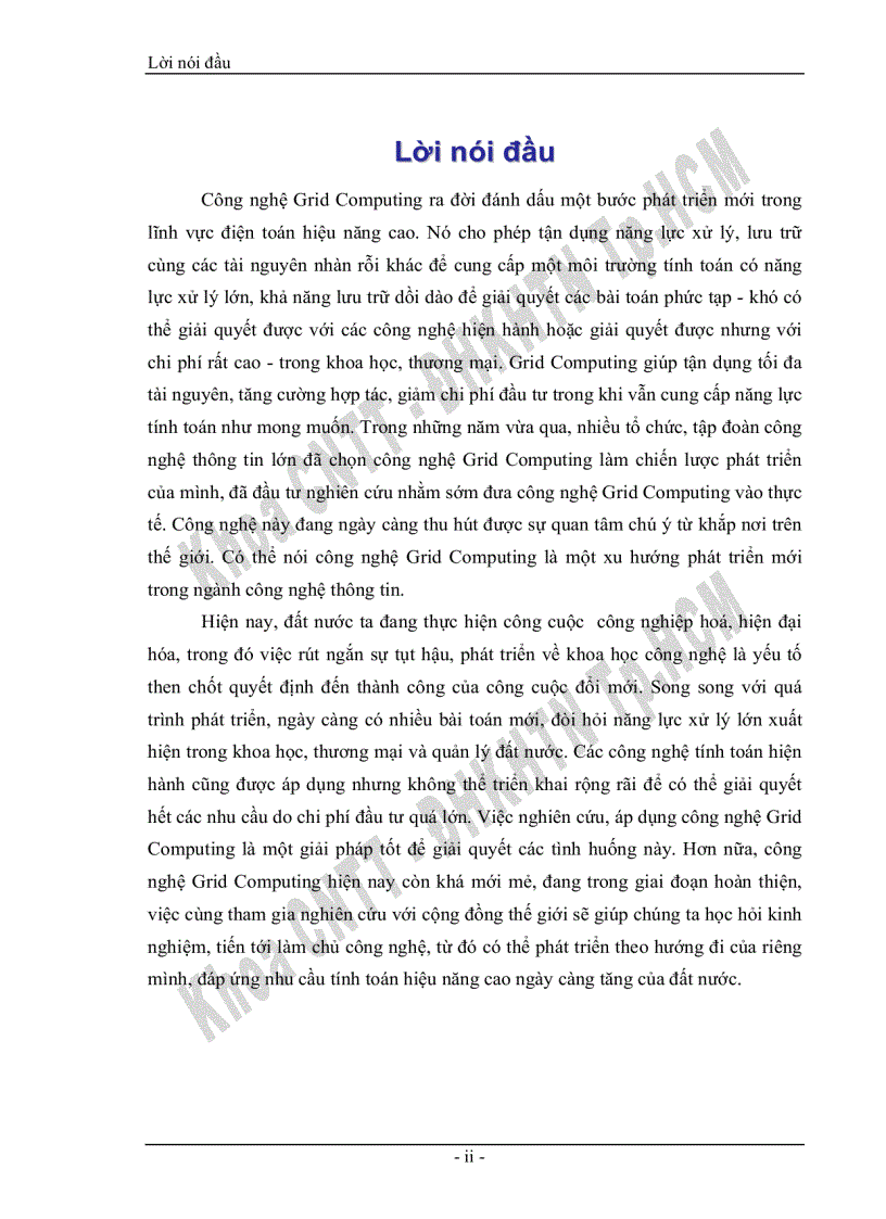 image for page Tìm hiểu công nghệ grid computing và ứng dụng thử nghiệm trong bài toán quản trị mạng