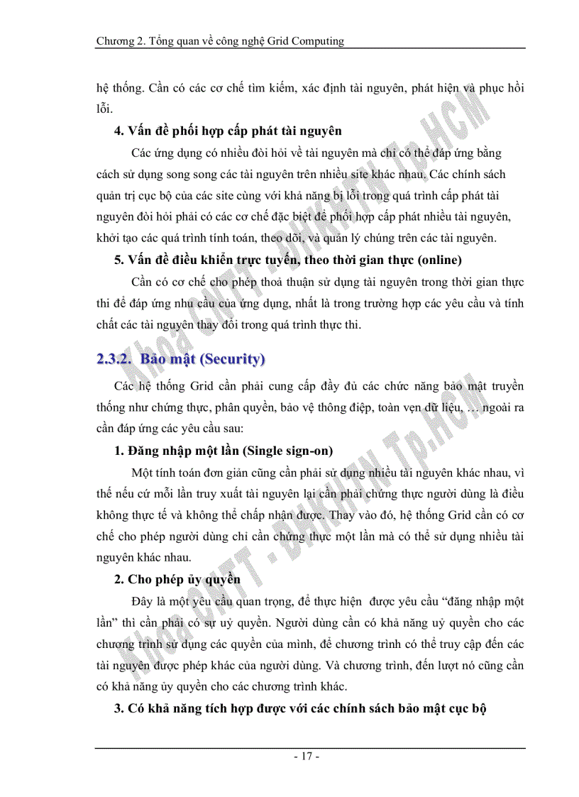 image for page Tìm hiểu công nghệ grid computing và ứng dụng thử nghiệm trong bài toán quản trị mạng
