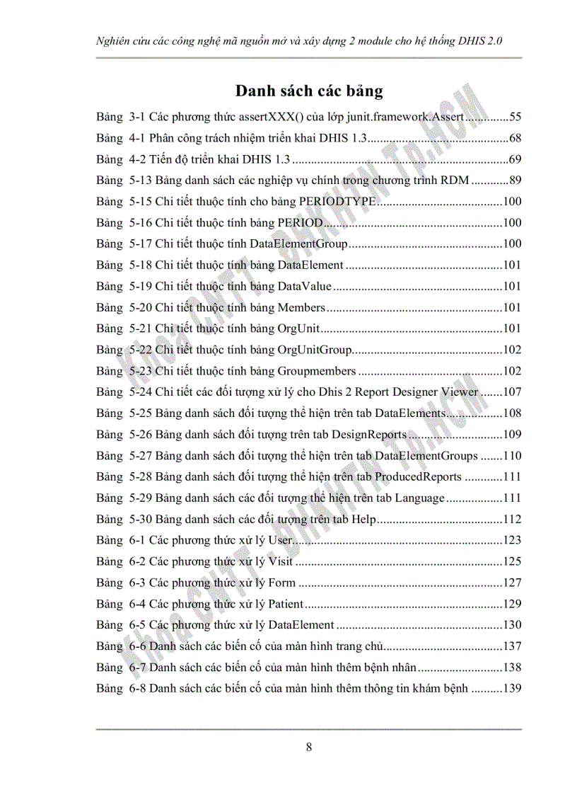 image for page Nghiên cứu các công nghệ mã nguồn mở và xây dựng 2 module cho hệ thống dhis 2 0