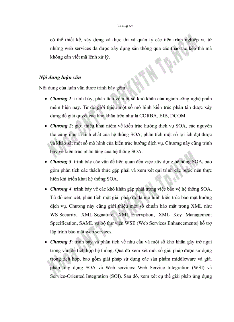 image for page Nghiên cứu kiến trúc hướng dịch vụ service oriented architecture và ứng dụng