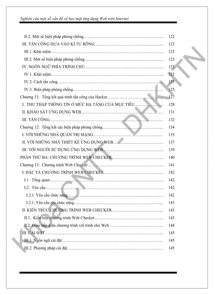 image for page Nghiên cứu một số vấn đề về bảo mật ứng dụng web trên internet