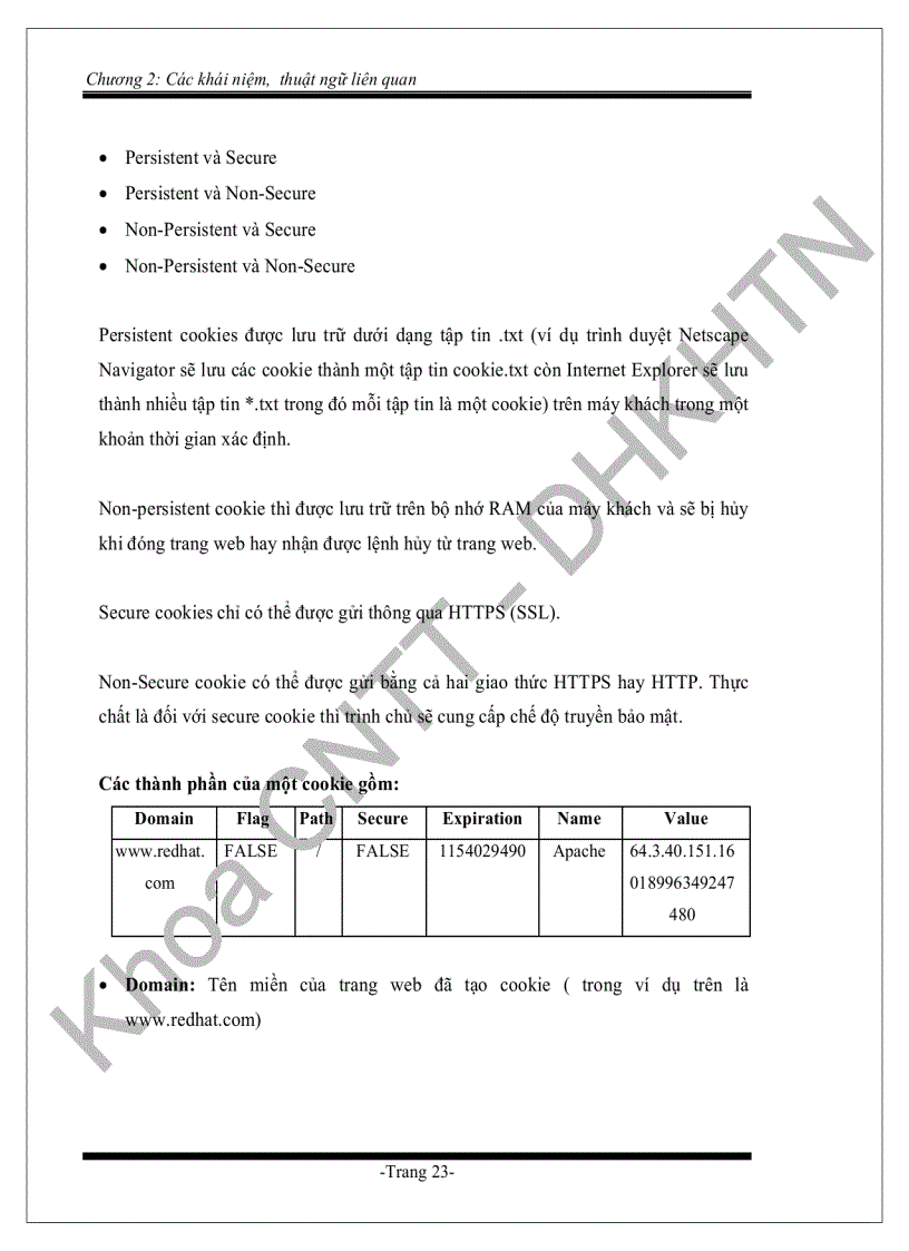 image for page Nghiên cứu một số vấn đề về bảo mật ứng dụng web trên internet